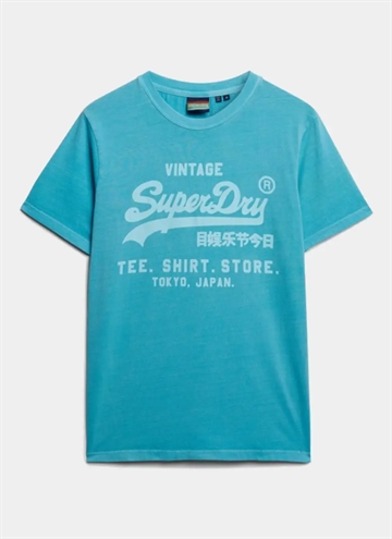 Superdry Vintage Logo Neon Avslappnad T-shirt